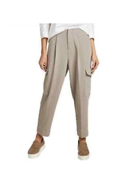 Prologue Pants - Prologue Womens Cargo Pants Size 6 Taupe Polyester/Spandex